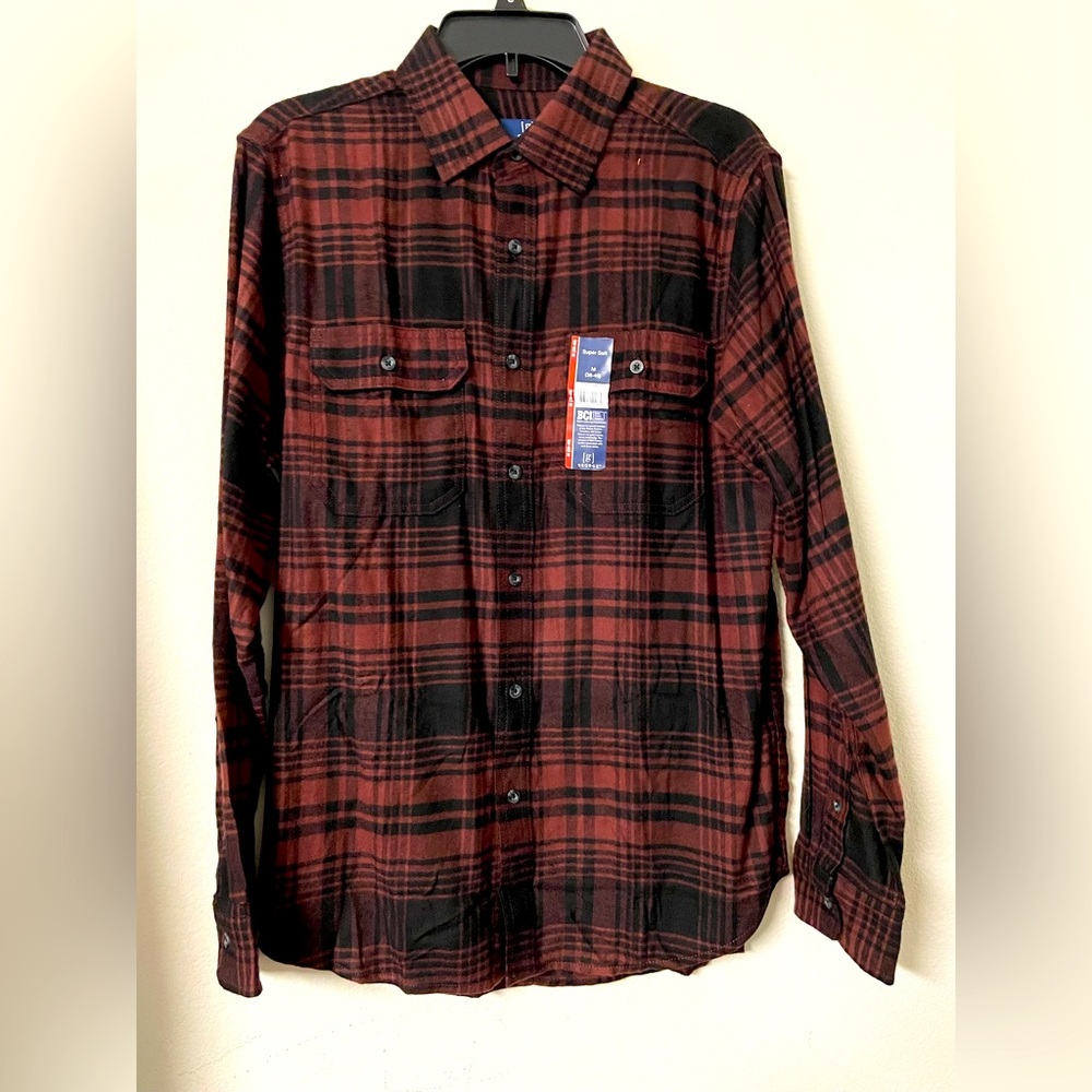George Mens flannel longsleeves